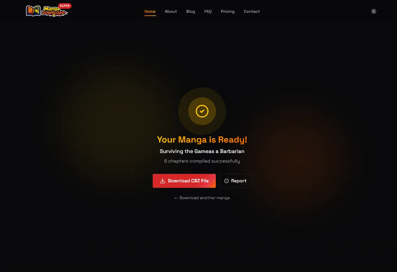 Download & Read - Your manga is ready! Download the high-quality CBZ file and open it in any comic reader app like Mihon, TachiJ2K, or Panels for the ultimate ad-free offline reading experience.